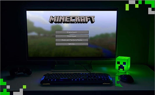 Minecraft Creeper Night Lamp