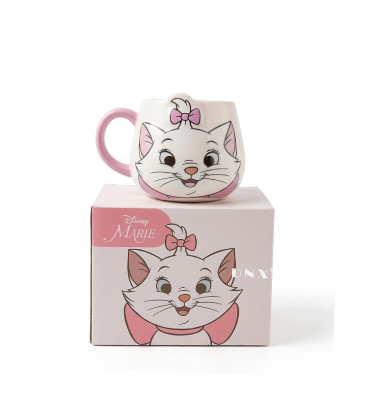 Mary Cat Big Belly Cup Mug - 530ml