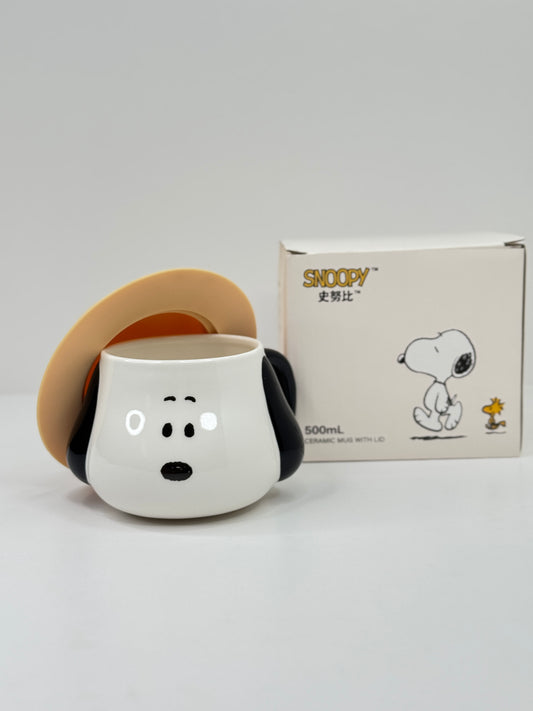 Snoopy hat mug