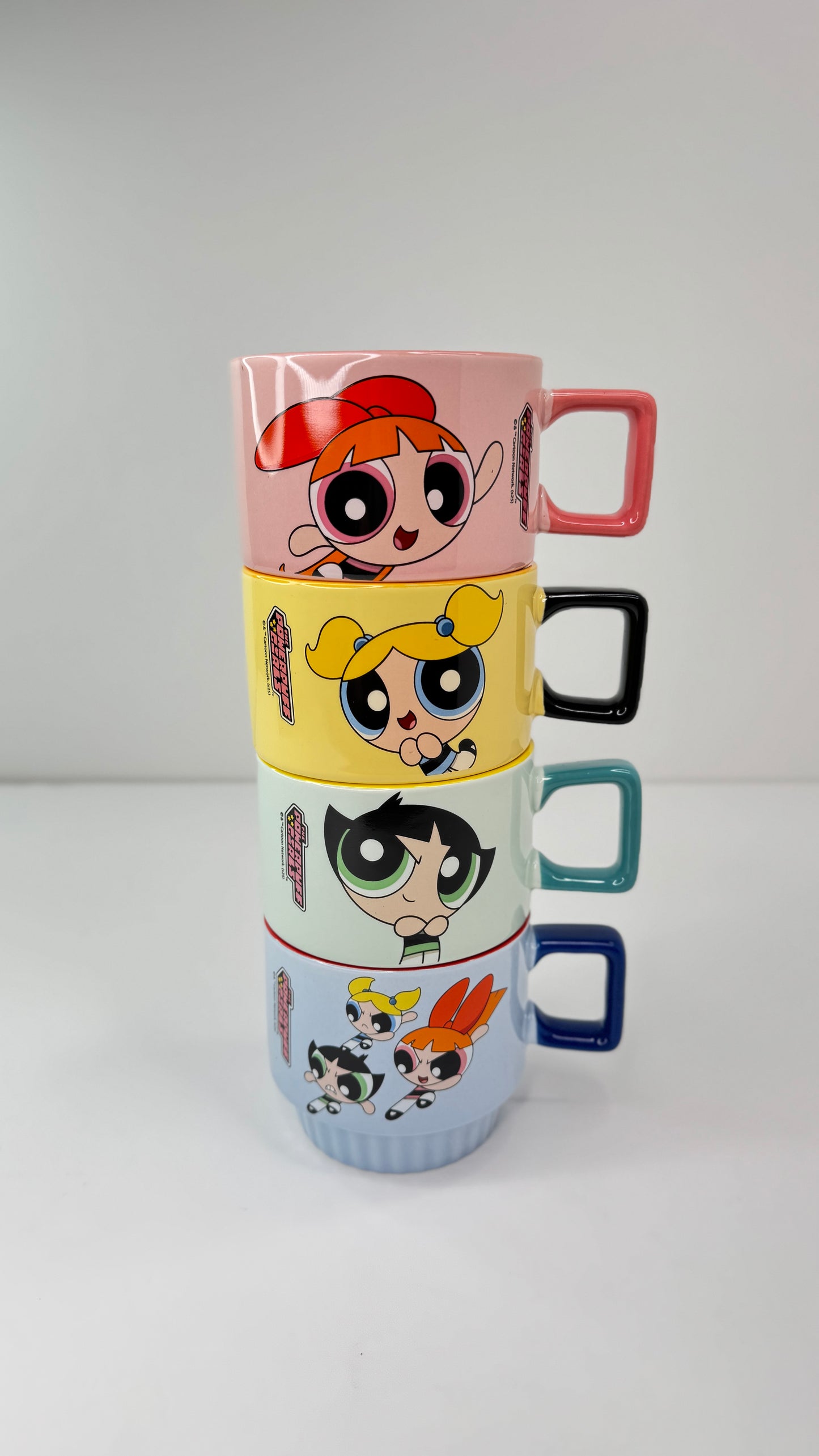 PowerPuff Girls Mug Set ( 4 Mugs )