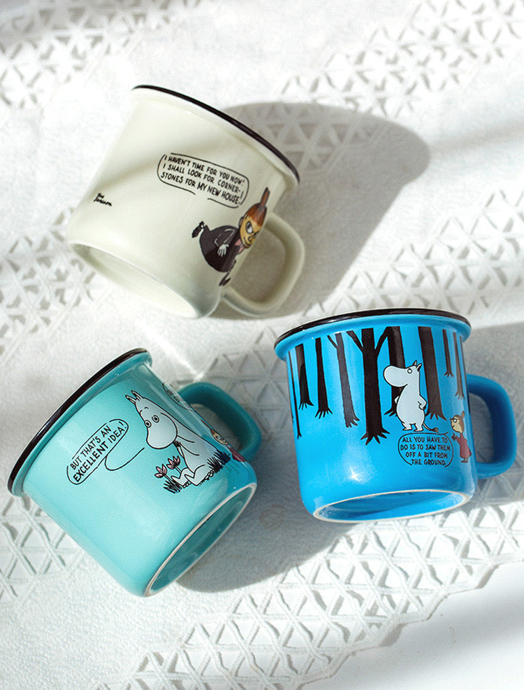 Moomin valley retro mug package (3 mugs)