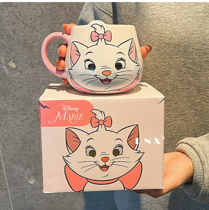 Mary Cat Big Belly Cup Mug - 530ml