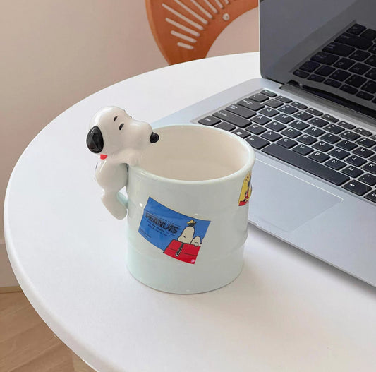 Snoopy Barrel mug