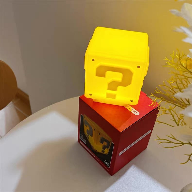 Super Mario Question Block Light Yellow