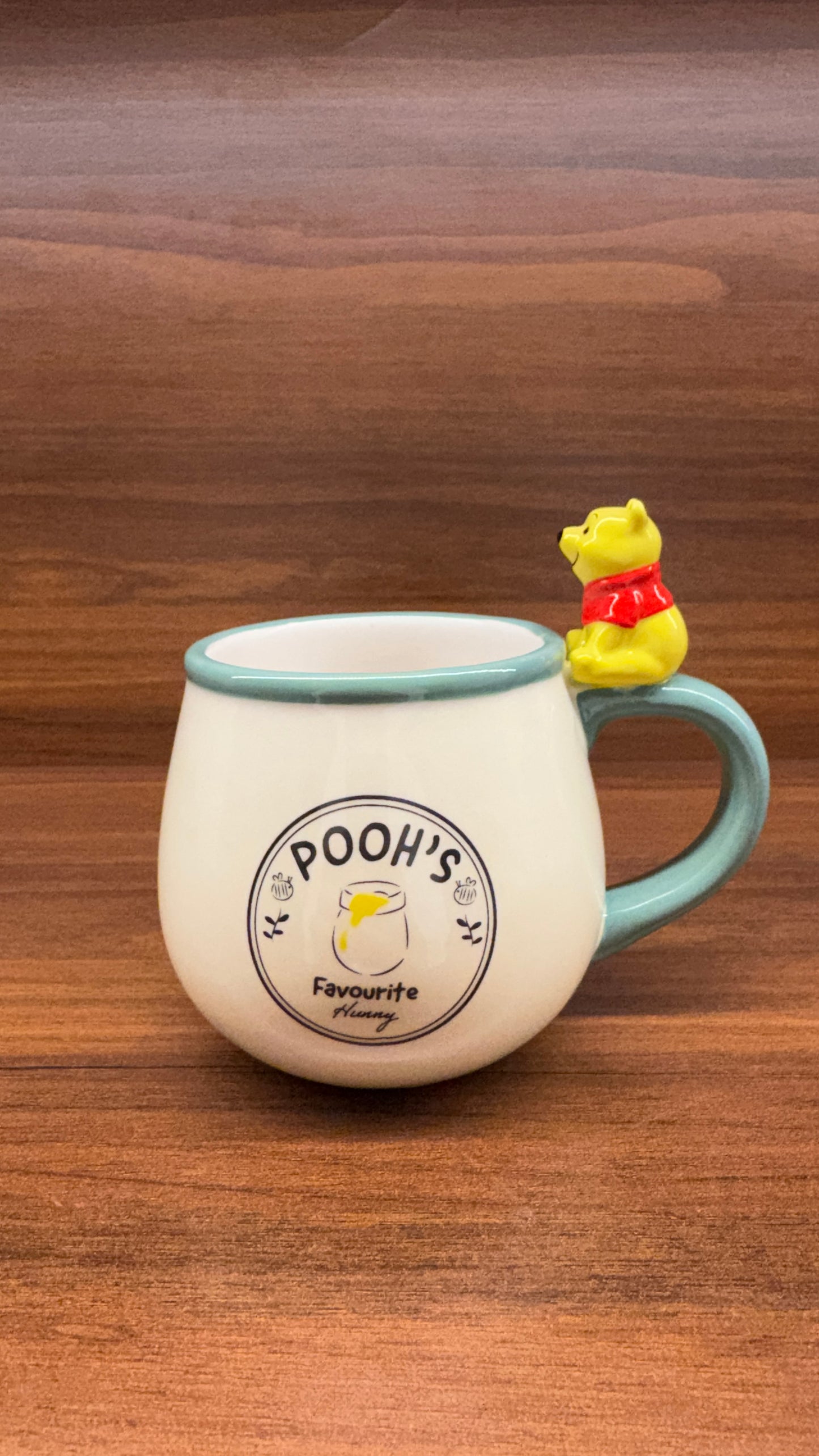 Winnie the Pooh figure mug - Japan