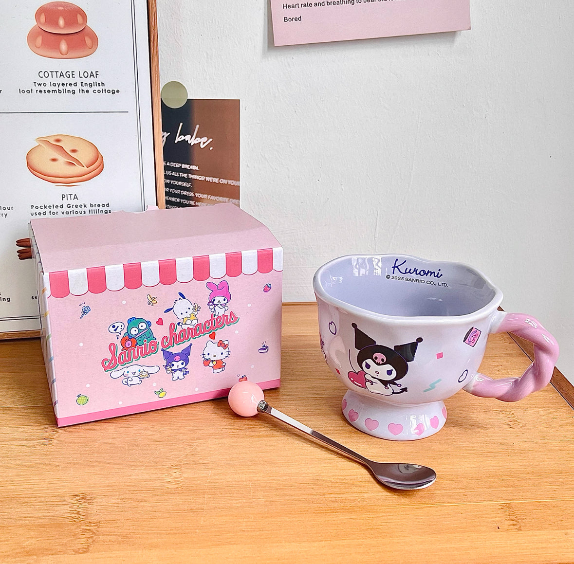 Hello kitty Bundle ( 3 Mugs ) “without the spoons”