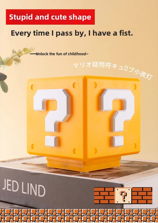 Super Mario Question Block Light Yellow