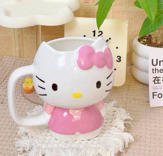 Hello Kitty figure mug