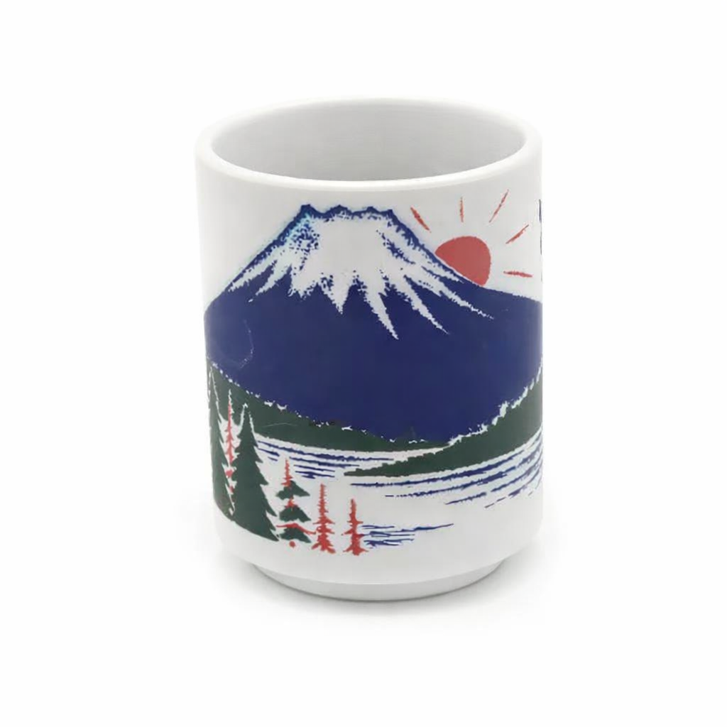 Fuji mount Japanese style cup 