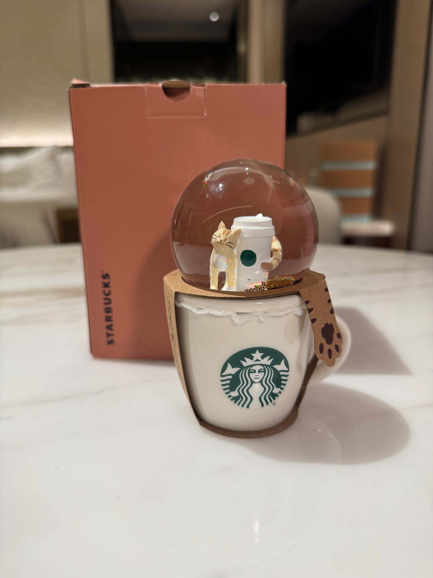 Pet-themed Crystal Ball cat Mug, 89ml