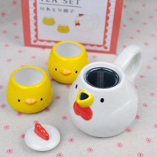Chicken Tea set - Japan