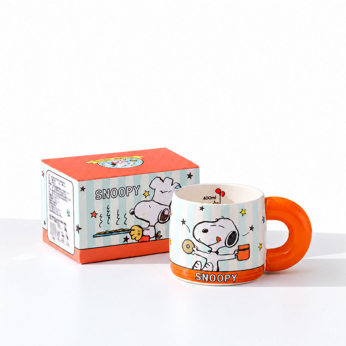 Snoopy Colorful Ceramic Mug 460 ml
