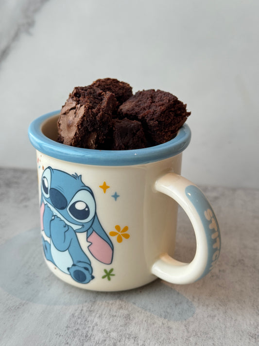 Stitch brownie cup ( cup + brownies )