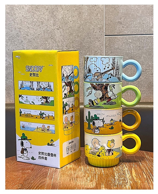 Snoopy mug set