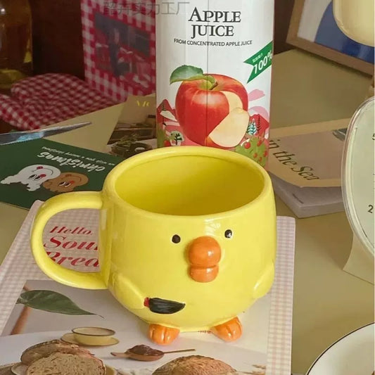 Little Chick with a knife Mug