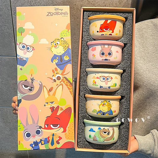 Zootopia Bowl Set (5-Piece)
