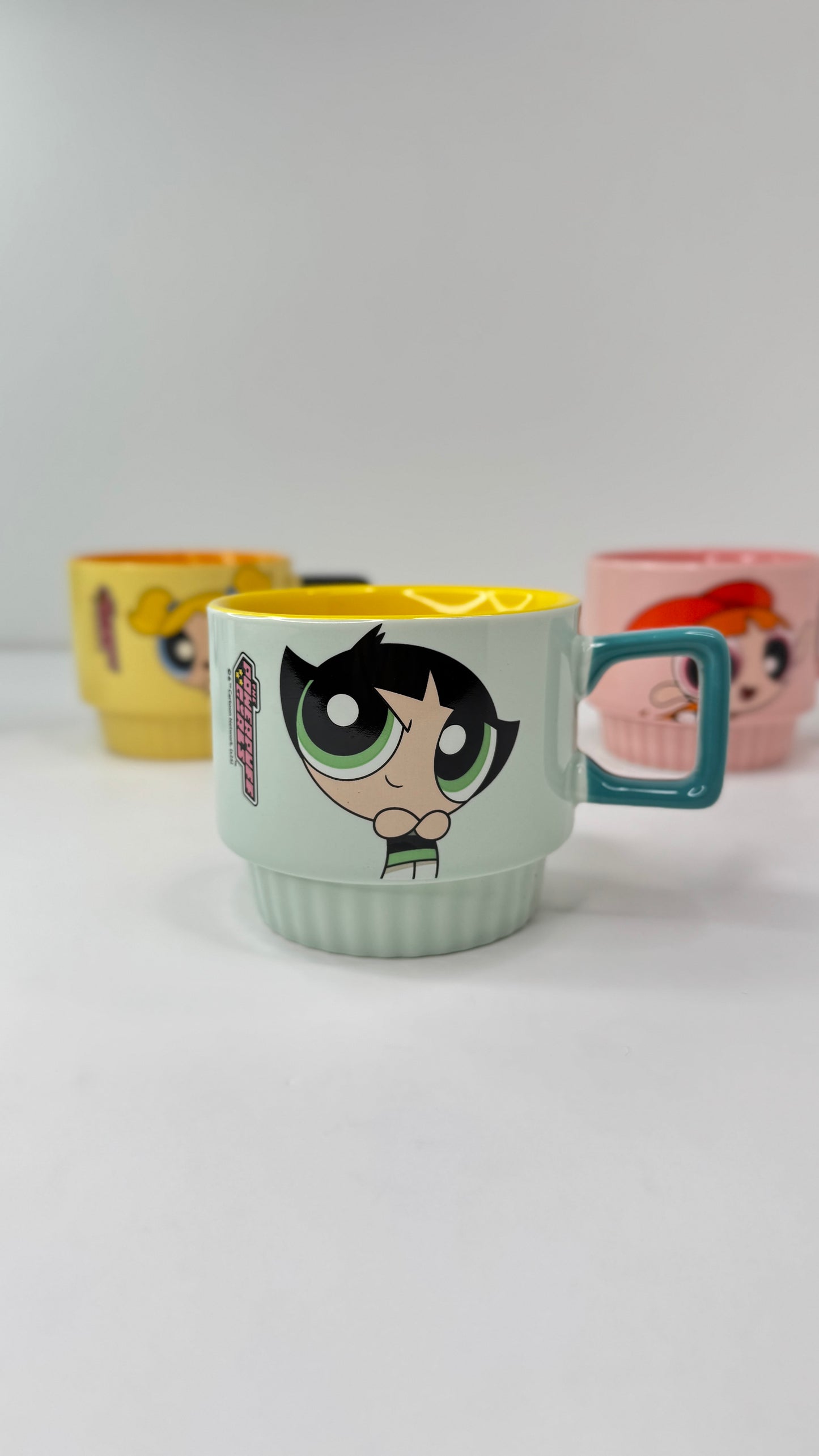 PowerPuff Girls Mug Set ( 4 Mugs )