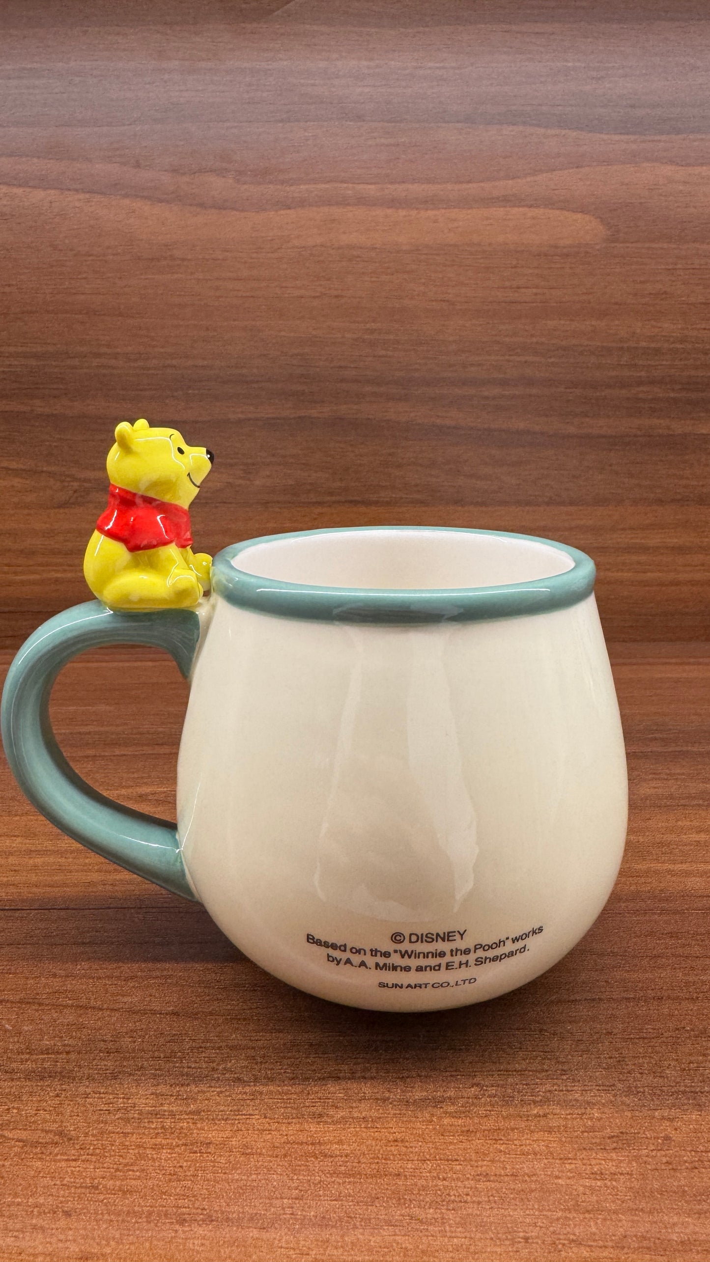Winnie the Pooh figure mug - Japan