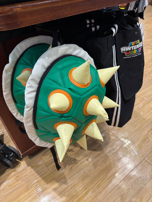Bowser Shell 3D backpack - Universal Studios Japan