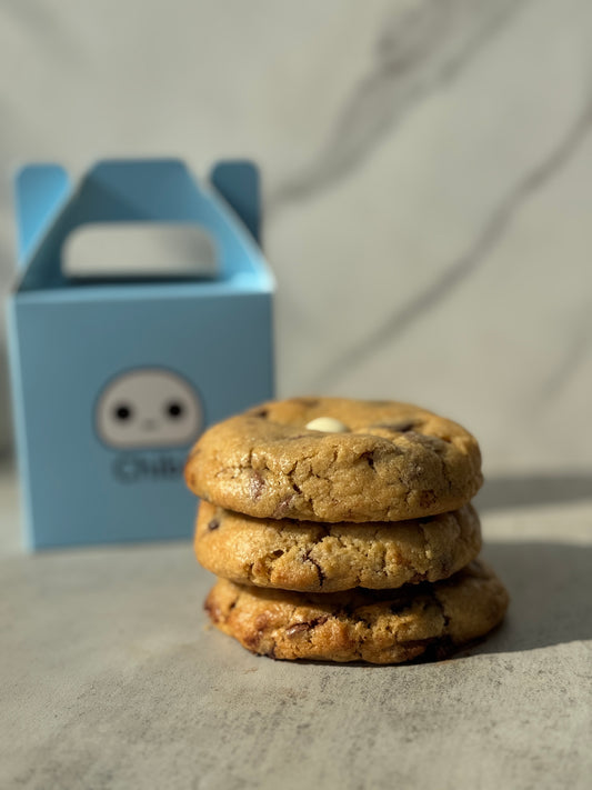 Classic Cookie Box
(Nutella · Kinder · Chocolate Chip)