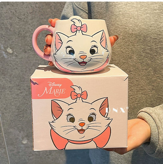 Mary Cat Big Belly Cup Mug - 530ml