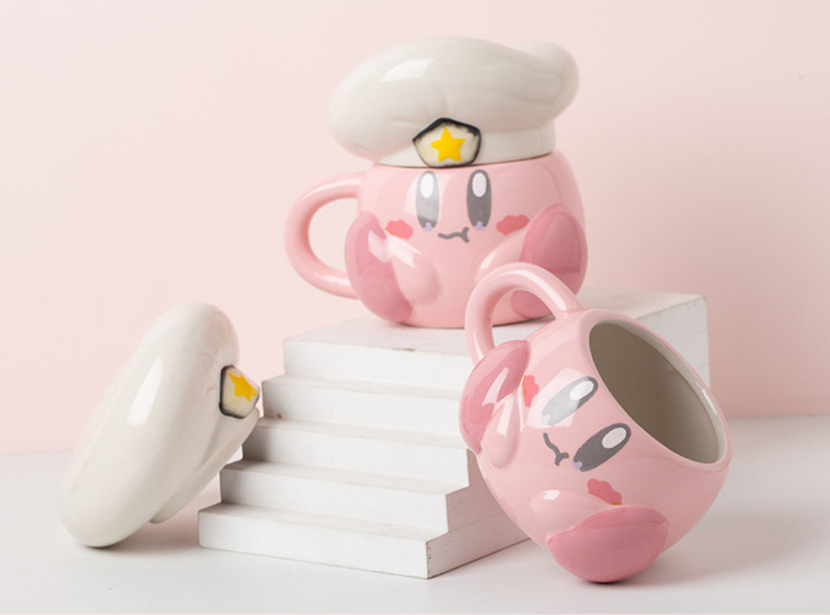 Kirby Chef mug
