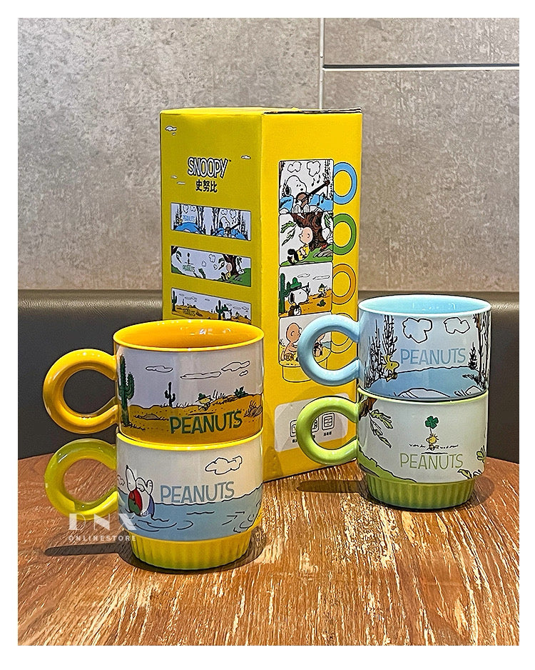 Snoopy mug set