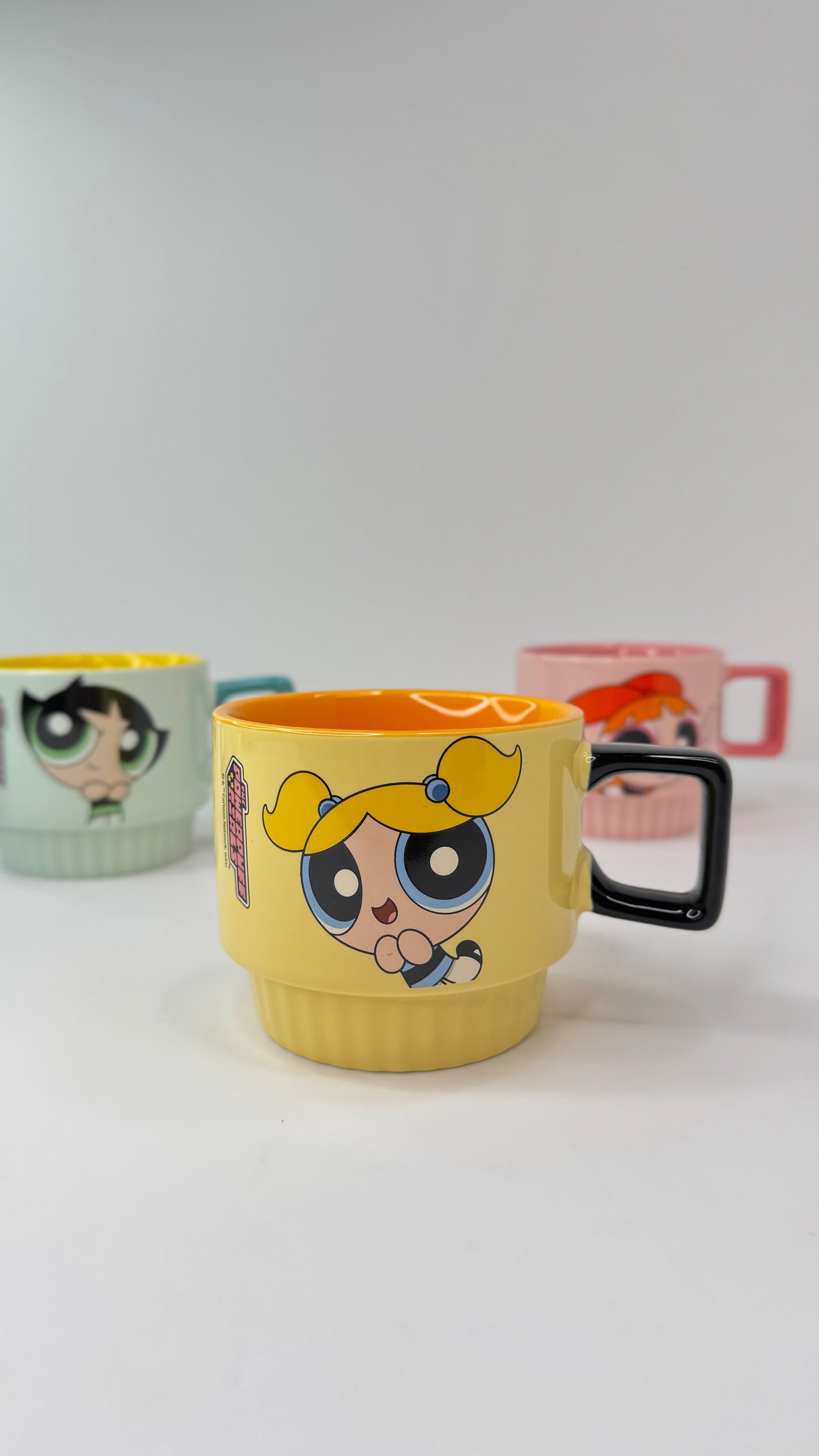 PowerPuff Girls Mug Set ( 4 Mugs )