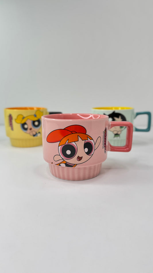 PowerPuff Girls Mug Set ( 4 Mugs )