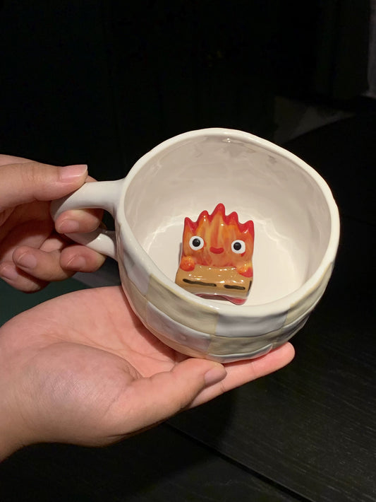 Calsifer mug - Howl's moving castle