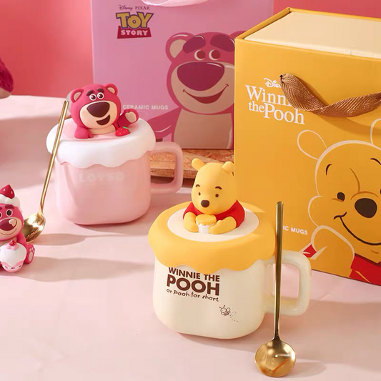 Winnie the pooh figure mug