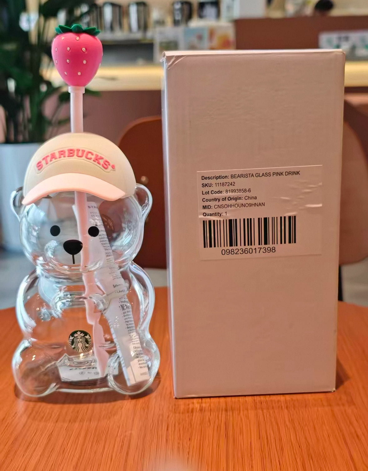 Starbucks Strawberry barista