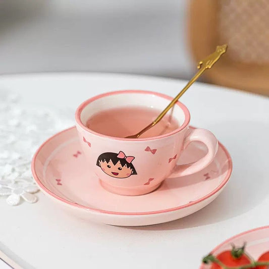 Maruko Chan tea cup set