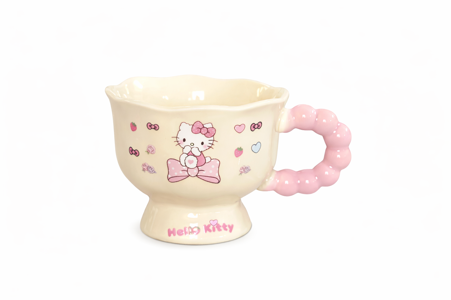Hello Kitty pink mug ￼