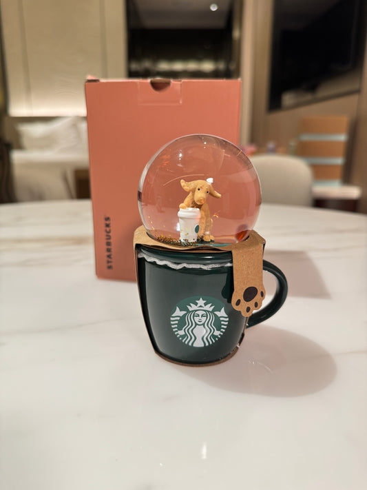 Pet-themed Crystal Ball Dog Mug, 89ml