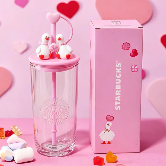 Starbucks glass cup duck edition 500 ml