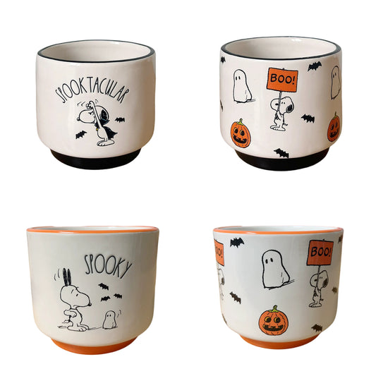 Snoopy cups Halloween edition ( 4pcs)