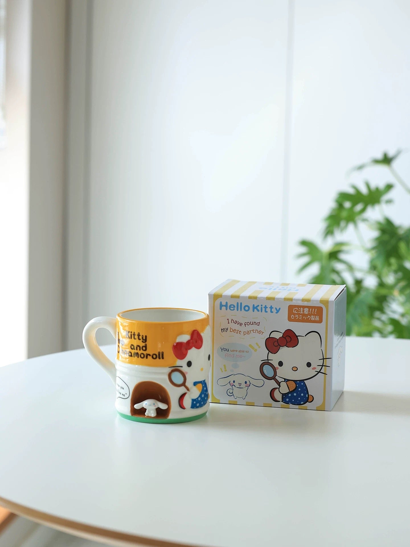Hello kitty & Cinannamoroll mug