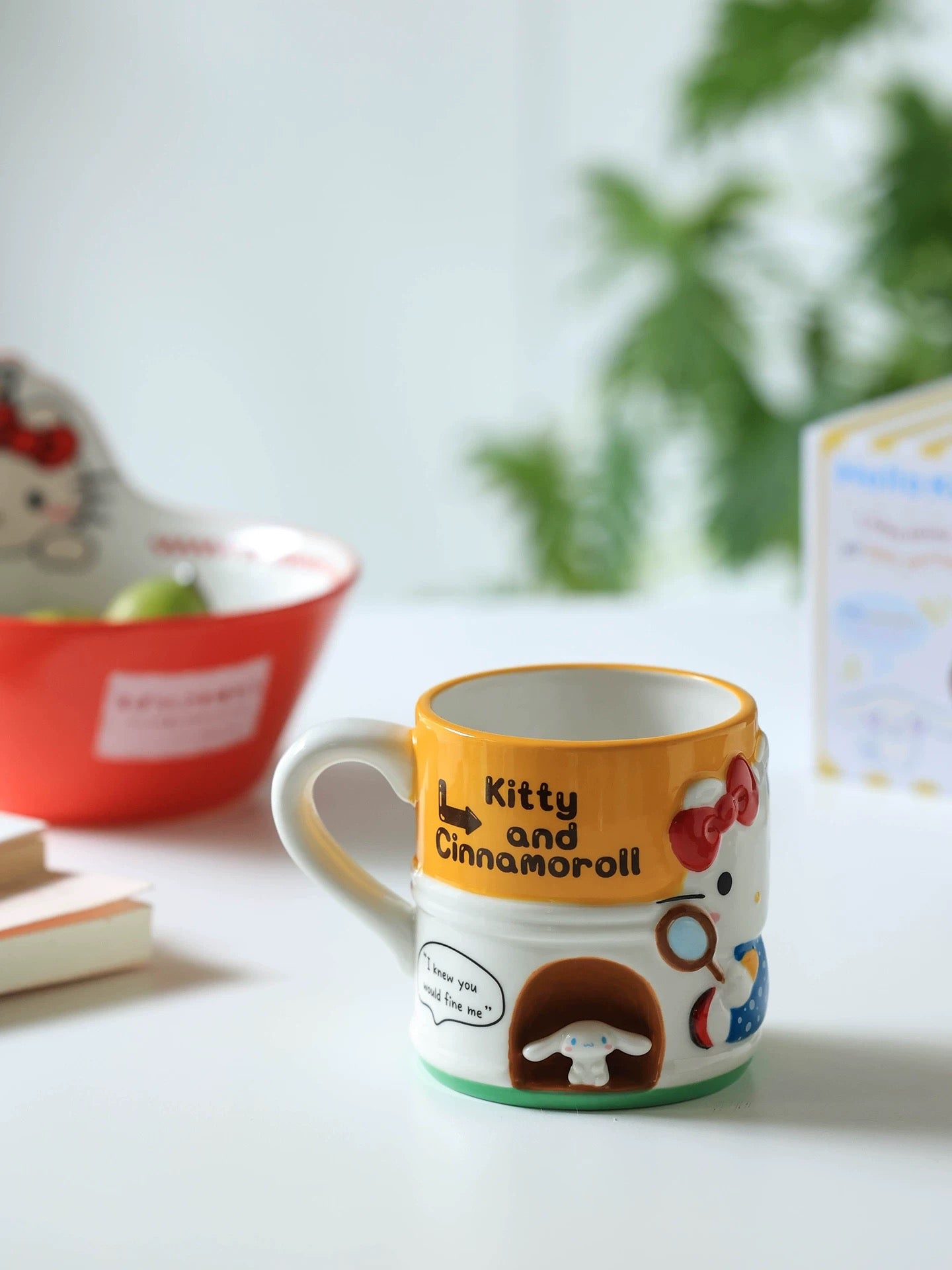 Hello kitty & Cinannamoroll mug