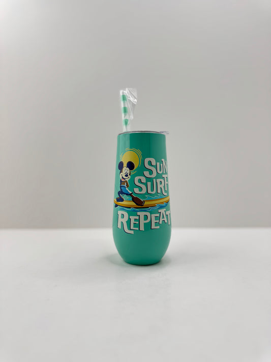 Mickey Mouse Tumbler with Straw