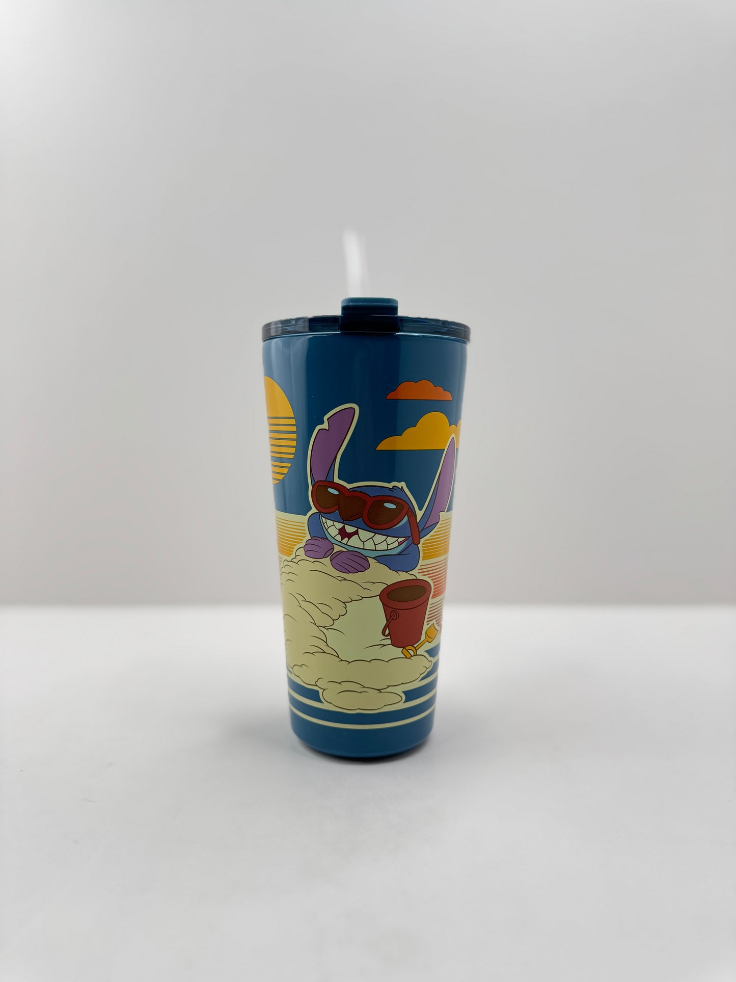 Stitch Tumbler with Straw