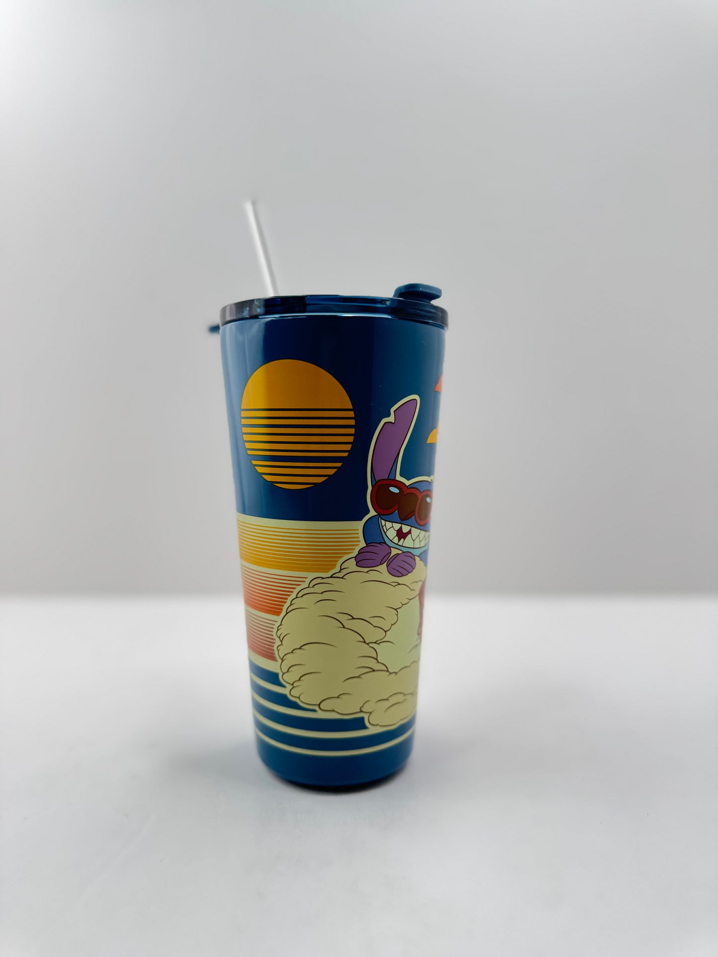 Stitch Tumbler with Straw
