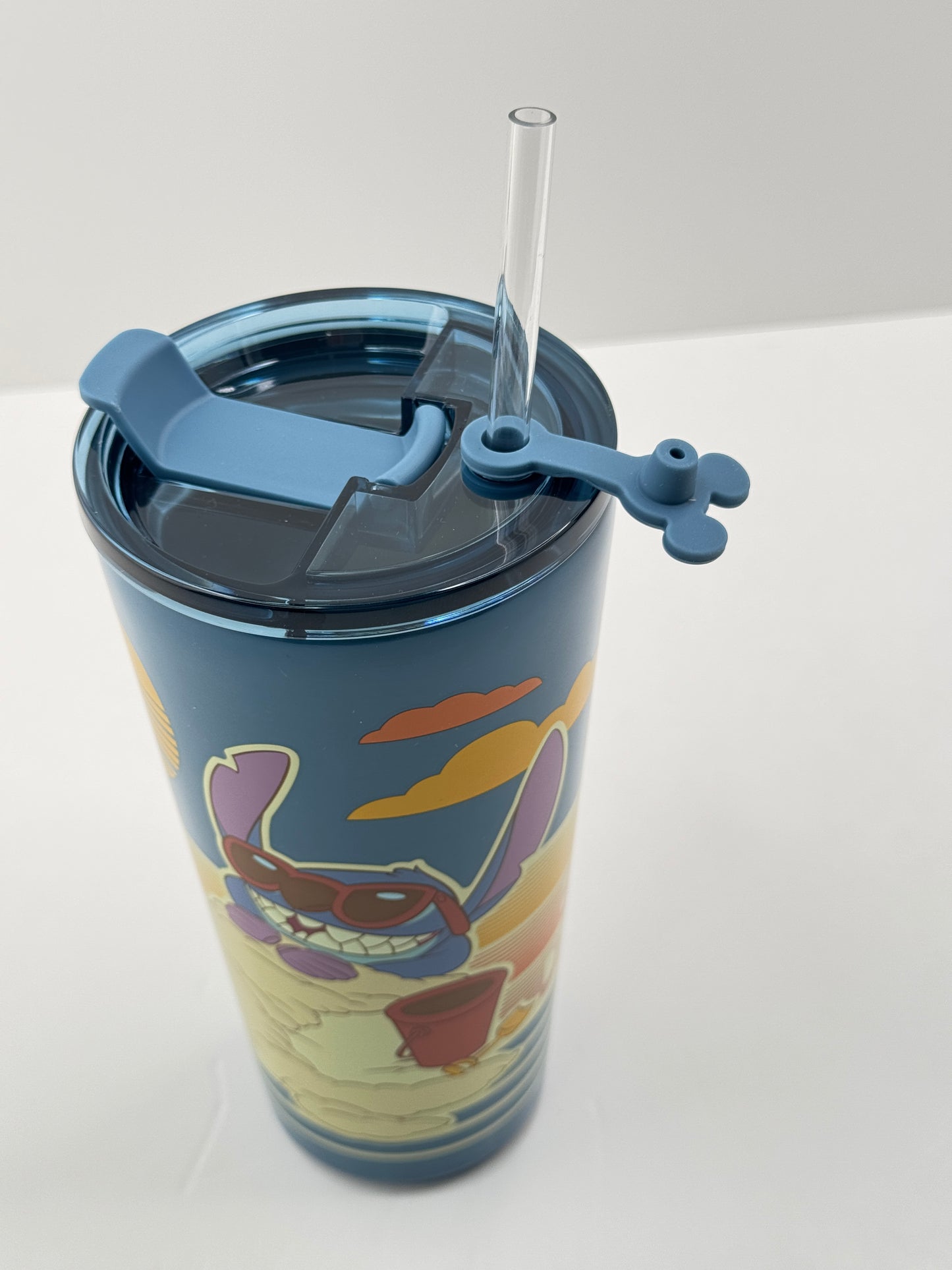 Stitch Tumbler with Straw