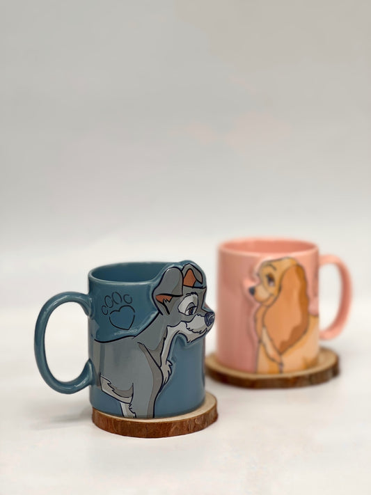 Lady and the Tramp pair mug