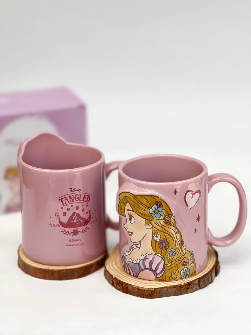 Rapunzel & Flynn pair mug - Nostalgic sketch