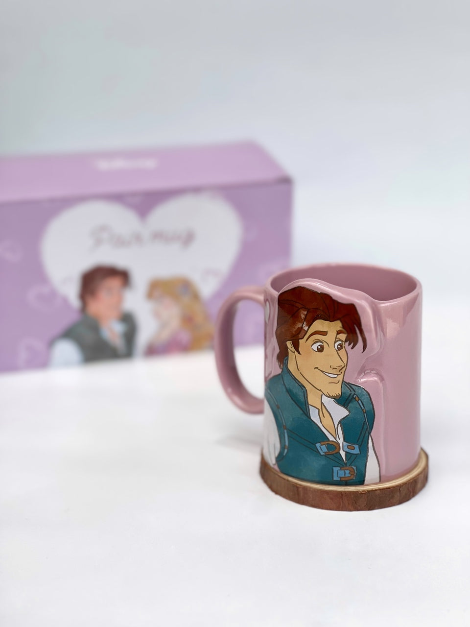 Rapunzel & Flynn pair mug - Nostalgic sketch