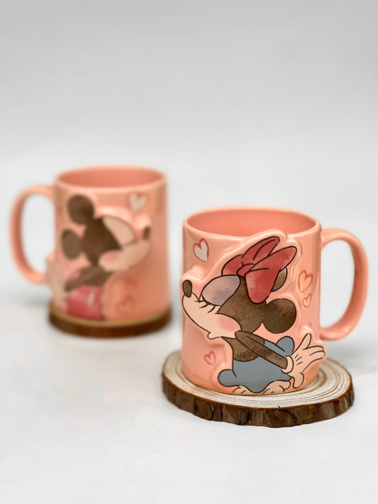 Mickey & Minnie mouse pair mug