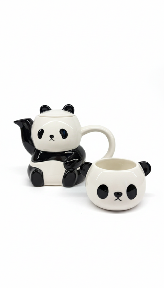 Panda tea set - Japan