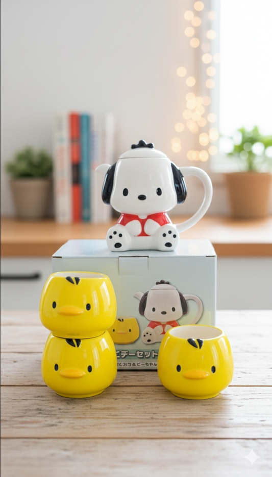 Pochacco tea pot  - Japan