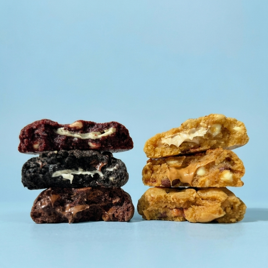 Mix & match 6 Cookies box (100g each piece)